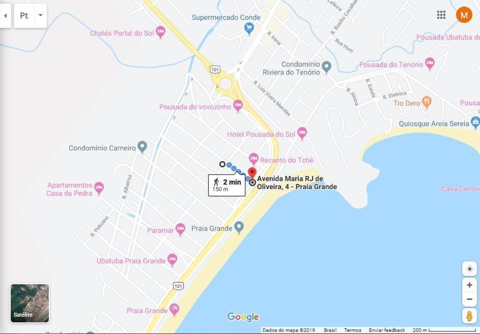 Bh4 - Bh4: Casa Com Piscina Ao Lado Da Praia Grande อูบาตูบา ภายนอก รูปภาพ